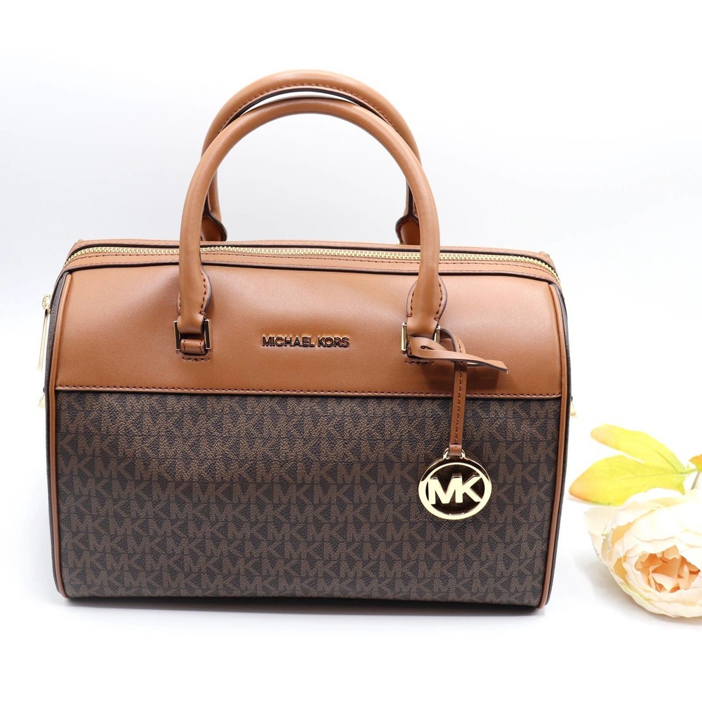 Michael Kors Jet Set Travel Duffle Bag size Medium